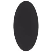vidaXL Matta "HUARTE" Svart 100x200 cm Oval