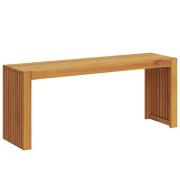 vidaXL Trädgårdsbänk Slatted Design 110x30x45 cm Solid Akaciaträ