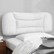vidaXL Headboard Cushion "Hvar" White 100 cm Faux Leather