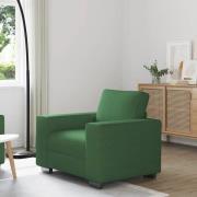 vidaXL Soffstol djungelgrön 60 cm manchestertyg