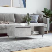 vidaXL Soffbord betonggrå 90x50x36,5 cm konstruerat trä