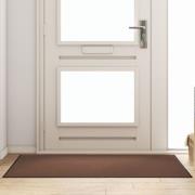 vidaXL Dörrmatta Rektangulär Brun 90x150 cm
