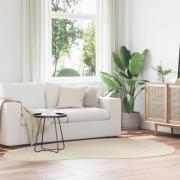 vidaXL Matta "HUARTE" Kort Lugg Mjuk och Tvättbar Beige 160x230 cm