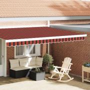 vidaXL markis valance för 4.5 m ram Multicolor 4.3x0.2 m