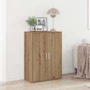 vidaXL Sideboard artisan ek 60x31x84 cm konstruerat trä