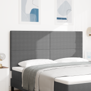 vidaXL Sänggavel Plain Design Ljusgrå 180 cm Manchester