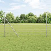 vidaXL Fältstaket 1.4x50 m Galvaniserat Stål