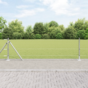 vidaXL Hexagonstaket 0.4x10 m Galvaniserat Stål
