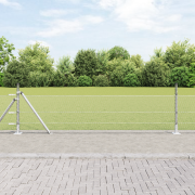 vidaXL Hexagon Staket 0,4x50 m Galvaniserad Stål