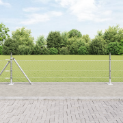 vidaXL Hexagonstaket 0.5x50 m Galvaniserat Stål