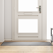 vidaXL Dörrmatta Rektangulär Grå 60x180 cm