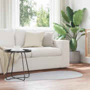vidaXL Matta 'HUARTE'Kort lugg Mjuk och Tvättbar Grå 80x150 cm
