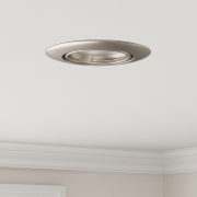 vidaXL Inbyggda Spotlights 12 st Rund GU10 Silver Ø90 mm Stål