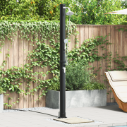 vidaXL Utomhus Solardusch med handhållet duschhuvud 217 cm 20 L
