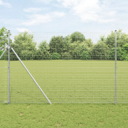 vidaXL Svetsat Nätstängsel 1.6 x 25 m Varmförzinkat Stål