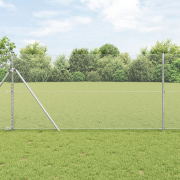 vidaXL Hexagon Stängsel 1x50 m Galvaniserat Stål