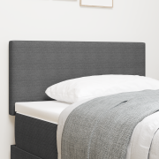 vidaXL Sänggavel Enkel Design Ljusgrå 80 cm Corduroy Tyg