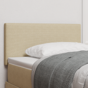 vidaXL Sänggavel Enkel Design Ljusgrön Grå 100 cm Sammet