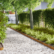 vidaXL Rabattkanter 50 st 100x0.5x15 cm väderbeständigt stål