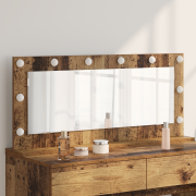 vidaXL Sminkspegel med LED-lampor Gamla trädet 100x45x18 cm