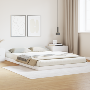 vidaXL Sängram 140x220 cm massiv furu