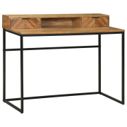vidaXL Skrivbord 110x50x87 cm Solid Trä Akacia