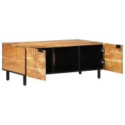vidaXL Kaffeebord 100x54x40 cm Massivt Akaciaträ