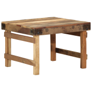 vidaXL Kaffe Bord 55x60x40 cm Massivt Återvunnet