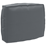 vidaXL Palldyna för ryggstöd Antracit 50 x 40 x 12 cm Oxford tyg