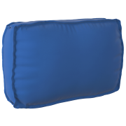 vidaXL Pallkudde för ryggstöd Kungsblå 70x40x12 cm Oxford-tyg