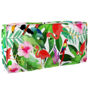 vidaXL Palletkudde för ryggstöd Tropical Jungle 80x40x12 cm Oxfordtyg