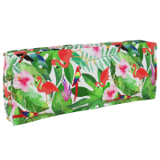 vidaXL Pallekudde för Ryggstöd Tropisk Djungel 120x40x12 cm Oxford Tyg
