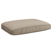 vidaXL Pallkudde för Säte Taupe 120x80x12 cm Oxfordtyg