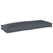 vidaXL Pallkudde för Bänk Antracit 110x40x8 cm Oxford Tyg