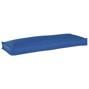 vidaXL Pallkudde för bänk Kungligt blå 110x40x8 cm Oxford tyg