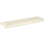 vidaXL Pallkudde för Bänk Grädde 140x40x8 cm Oxford-tyg