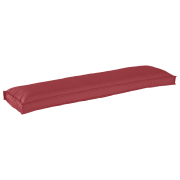 vidaXL Pallkudde för Bänk Vinröd 150x40x8 cm Oxfordtyg