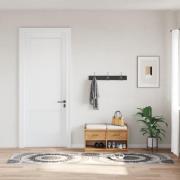 vidaXL Matta tvättbar 80x300 cm flerfärgad halkfri