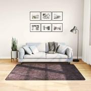 vidaXL Matta tvättbar antracit 120x170 cm halkfri