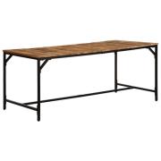 vidaXL Matbord 180x90x75 cm massivt trä grov mango