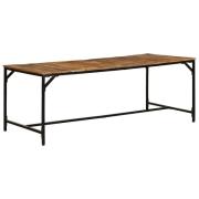 vidaXL Matbord 200x100x75 cm massivt trä grov mango