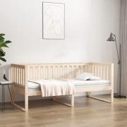 vidaXL Dagbädd utan madrass 100x200 cm massiv furu