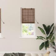 vidaXL Fönsterpersienner & Gardiner Brun 60 x 160 cm Bambu