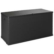 vidaXL Dynbox antracit 120x56x63 cm PP-rotting