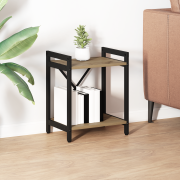vidaXL Bokhylla artisan ek 40 x 30 x 48.5 cm Konstruerat trä