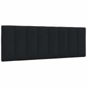 vidaXL Headboard Cushion "Hanko" Black 140 cm Fabric