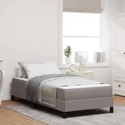 vidaXL Bäddfjäder Övrigt Taupe 90 x 200 cm tyg