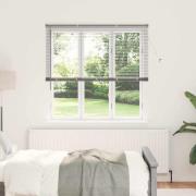 vidaXL Fönsterpersienn med gardiner Övrigt Silver 140 x 175 cm Alumini...