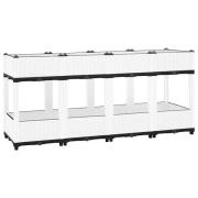 vidaXL Upphöjd odlingslåda 160x40x71 cm polypropen