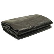 vidaXL Poolskydd svart 455 cm PE